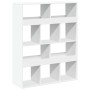Room divider in white engineered wood 100x33x125.5 cm by , Bookcases and shelves - Ref: Foro24-3309519, Price: 98,82 €, Disco...