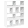 Room divider in white engineered wood 100x33x125.5 cm by , Bookcases and shelves - Ref: Foro24-3309519, Price: 97,77 €, Disco...