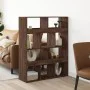 Raumteiler aus Eichenholz, braun, 100x33x125,5 cm. von , Bücherregale und Regale - Ref: Foro24-3309525, Preis: 97,95 €, Rabat...