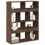 Raumteiler aus Eichenholz, braun, 100x33x125,5 cm. von , Bücherregale und Regale - Ref: Foro24-3309525, Preis: 97,95 €, Rabat...