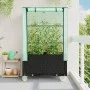 Hochbeet mit Gewächshausabdeckung im Rattan-Look, 80x50x182 cm. von , Töpfe und Pflanzgefäße - Ref: Foro24-4015822, Preis: 14...