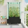 Hochbeet mit Gewächshausabdeckung im Rattan-Look, 80x50x182 cm. von , Töpfe und Pflanzgefäße - Ref: Foro24-4015822, Preis: 14...