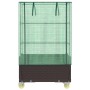 Hochbeet mit Gewächshausabdeckung im Rattan-Look, 80x50x182 cm. von , Töpfe und Pflanzgefäße - Ref: Foro24-4015808, Preis: 14...