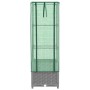 Raised bed with greenhouse cover in rattan look 40x40x139 cm by , Pots and planters - Ref: Foro24-4015855, Price: 54,30 €, Di...