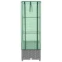 Raised bed with greenhouse cover in rattan look 40x40x139 cm by , Pots and planters - Ref: Foro24-4015855, Price: 54,37 €, Di...