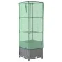 Hochbeet mit Gewächshausabdeckung im Rattan-Look 40x40x139 cm von , Töpfe und Pflanzgefäße - Ref: Foro24-4015855, Preis: 54,3...