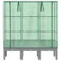 Hochbeet mit Gewächshausabdeckung im Rattan-Look, 120x40x140 cm. von , Töpfe und Pflanzgefäße - Ref: Foro24-4015862, Preis: 1...