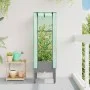 Raised bed with greenhouse cover in rattan appearance 40x40x140 cm by , Pots and planters - Ref: Foro24-4015860, Price: 41,48...