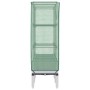 Raised bed with greenhouse cover in rattan appearance 120x40x140 cm by , Pots and planters - Ref: Foro24-4015848, Price: 94,3...