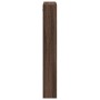 Armario de pared madera de ingeniería marrón roble 50x15x100 cm