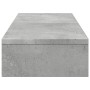Adjustable gray concrete screen riser support 80x24x10.5 cm by , Computer bases and risers - Ref: Foro24-854637, Price: 30,18...