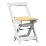Folding dining chairs 4 pcs Crown white pine wood by , Folding stools and chairs - Ref: Foro24-4013436, Price: 165,01 €, Disc...