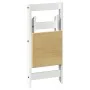 Folding dining chairs 4 pcs Crown white pine wood by , Folding stools and chairs - Ref: Foro24-4013436, Price: 165,01 €, Disc...