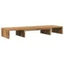 Adjustable oak artisan screen riser support 80x24x10.5cm by , Computer bases and risers - Ref: Foro24-854642, Price: 33,89 €,...