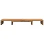 Adjustable oak artisan screen riser support 80x24x10.5cm by , Computer bases and risers - Ref: Foro24-854642, Price: 33,89 €,...