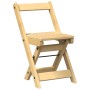 Folding dining chairs 4 pcs Crown pine wood brown wax by , Folding stools and chairs - Ref: Foro24-4013434, Price: 157,81 €, ...