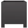 Jardinera de acero negra 30x30x30 cm de , Maceteros y jardineras - Ref: Foro24-851185, Precio: 36,54 €, Descuento: %