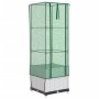Raised bed with greenhouse cover in rattan look 40x40x139 cm by , Pots and planters - Ref: Foro24-4015841, Price: 51,64 €, Di...