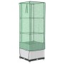 Hochbeet mit Gewächshausabdeckung im Rattan-Look 40x40x139 cm von , Töpfe und Pflanzgefäße - Ref: Foro24-4015841, Preis: 51,6...