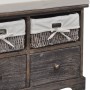 Paulownia-Holz-Aufbewahrungsbank in Braun 62x33x42 cm von , Bänke für Hallen und Lager - Ref: Foro24-240791, Preis: 107,02 €,...