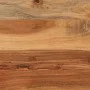 Mueble de TV madera maciza de acacia 100x34x46 cm de , Almacenamiento para CD y DVD - Ref: Foro24-377525, Precio: 84,34 €, De...