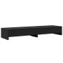 Monitor stand and black engineering wood drawers 100x27x15 cm by , Computer bases and risers - Ref: Foro24-854671, Price: 61,...