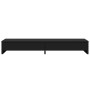 Monitor stand and black engineering wood drawers 100x27x15 cm by , Computer bases and risers - Ref: Foro24-854671, Price: 54,...