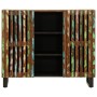 Massiver Akazienholz-Sideboard 90x34x75 cm von , Schließfächer und Lagerschränke - Ref: Foro24-377578, Preis: 118,88 €, Rabat...