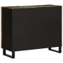 Massiver Akazienholz-Sideboard 90x34x75 cm von , Schließfächer und Lagerschränke - Ref: Foro24-377578, Preis: 118,88 €, Rabat...