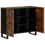 Massiver Akazienholz-Sideboard 90x34x75 cm von , Schließfächer und Lagerschränke - Ref: Foro24-377578, Preis: 118,88 €, Rabat...
