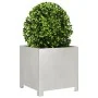 Jardinera de acero inoxidable 40x40x40 cm de , Maceteros y jardineras - Ref: Foro24-851207, Precio: 74,34 €, Descuento: %
