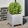 Sechseckiger Blumenkübel aus verzinktem Stahl, 30x30x30 cm. von , Töpfe und Pflanzgefäße - Ref: Foro24-851195, Preis: 33,84 €...