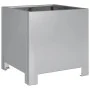 Galvanized steel hexagonal planter 30x30x30 cm by , Pots and planters - Ref: Foro24-851195, Price: 33,84 €, Discount: %