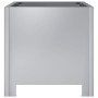 Jardinera hexagonal de acero galvanizado 30x30x30 cm de , Maceteros y jardineras - Ref: Foro24-851195, Precio: 34,44 €, Descu...