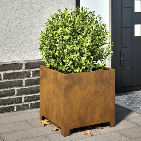 Pflanzgefäß aus rostfreiem Stahl, 40x40x40 cm. von , Töpfe und Pflanzgefäße - Ref: Foro24-851211, Preis: 51,45 €, Rabatt: %