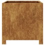 Pflanzgefäß aus rostfreiem Stahl, 40x40x40 cm. von , Töpfe und Pflanzgefäße - Ref: Foro24-851211, Preis: 51,45 €, Rabatt: %