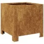 Hexagonal rusty steel planter 30x30x30 cm by , Pots and planters - Ref: Foro24-851197, Price: 35,74 €, Discount: %