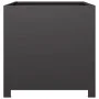 Black steel planter 50x50x50 cm by , Pots and planters - Ref: Foro24-851213, Price: 73,54 €, Discount: %