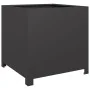 Black steel planter 50x50x50 cm by , Pots and planters - Ref: Foro24-851213, Price: 73,54 €, Discount: %