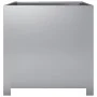 Galvanized steel planter 50x50x50 cm by , Pots and planters - Ref: Foro24-851218, Price: 69,61 €, Discount: %