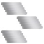 Set of 15 flexible galvanized steel dividing panels 100x14 cm by vidaXL, Garden edging and edging - Ref: Foro24-271783, Price...