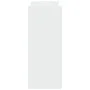 Adjustable white wooden desktop organizer 40x17x41 cm by , Computer bases and risers - Ref: Foro24-854760, Price: 23,68 €, Di...