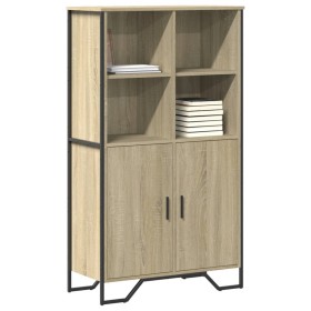 Hoher Schrank aus Eichenholz in Sonoma-Optik, 79,5x35,5x137,5 cm. von , Sideboards - Ref: Foro24-3295308, Preis: 117,93 €, Ra...