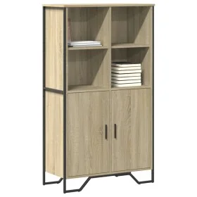 Hoher Schrank aus Eichenholz in Sonoma-Optik, 79,5x35,5x137,5 cm. von , Sideboards - Ref: Foro24-3295308, Preis: 115,66 €, Ra...