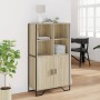 Aparador alto madera ingeniería roble Sonoma 79,5x35,5x137,5 cm de , Aparadores - Ref: Foro24-3295308, Precio: 117,83 €