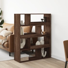 Ingenieurholzregal in Eichenbraun 100x33x125,5 cm von , Bücherregale und Regale - Ref: Foro24-3309336, Preis: 103,98 €, Rabat...