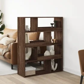 Ingenieurholzregal in Eichenbraun 100x33x125,5 cm von , Bücherregale und Regale - Ref: Foro24-3309336, Preis: 99,92 €, Rabatt: %