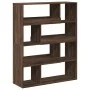 Engineered wood brown oak bookshelf 100x33x125.5 cm by , Bookcases and shelves - Ref: Foro24-3309336, Price: 99,92 €, Discoun...
