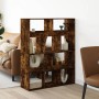 Rauchiger Eichenholz-Raumteiler 100x33x125,5 cm von , Bücherregale und Regale - Ref: Foro24-3309523, Preis: 96,15 €, Rabatt: %
