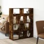 Rauchiger Eichenholz-Raumteiler 100x33x125,5 cm von , Bücherregale und Regale - Ref: Foro24-3309523, Preis: 95,00 €, Rabatt: %